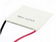 2Pcs TEC1 12715 Heatsink Thermoelectric Cooler Peltier Plate Module