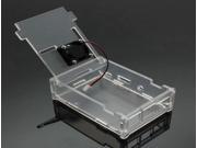 Acrylic Case with Cooling Fan for Raspberry Pi Model B