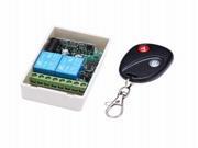 12V 315MHz 2 Channel Wireless Remote Control Switch Transmitter Receiver
