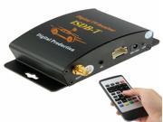 High Speed ISDB T Mobile Digital Car TV Receiver Suit for Brazil Peru Chile ect. South America Market Black