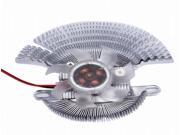 8.1cm 2 Pin Connector Shell Cooling Fan for PC VGA Video Card Silver