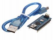 5Pcs ATmega328P Arduino Compatible Nano V3 Improved Version With USB Cable