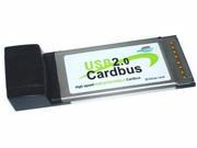 Multi ports USB 2.0 Cardbus 2 port
