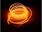 DY LED Flexible Lamp 3M 2 3mm Steel Wire Rope LED Strip with Controller Orange