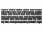 New black keyboard for ASUS V111362AS1 0KN0 ED2US01 04GNV62KUS00 1 US layout With Silver Frame