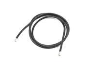 Black 12AWG Core Dia 0.09 2.31 Householde Appliance Silicone Cable 3.3Ft