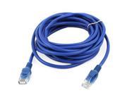 4M 13ft RJ45 8P8C Male to Male Plug CAT5E LAN Ethernet Network Cable Line Blue