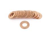 20Pcs 10x20x1.5mm Copper Flat Washer Gasket Spacer Seal Fitting Fasteners