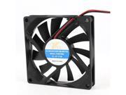80mm 2 Terminals 11 Blades Cooling Fan for Computer Case CPU Cooler Radiator