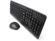 New Bornd M510S Wireless Keyboard Mouse Combo Black
