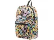 BIOWORLD Pokemon Eevee Evolution Toss Print Sublimated Backpack