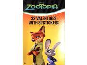 Zootopia 32 Valentines with 32 Stickers