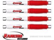 RANCHO RS5000 SHOCK SET FITS 2003 2011 Dodge Ram 2500 4WD 0in lift