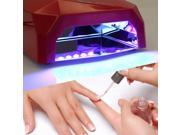 18W Nail Dryer Professional Diamond Shaped CCFL LED UV Nail Lamp