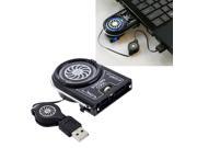 Mini Air Extracting USB Cooler Cooling Fan for Notebook Laptop Computer Radiator Low Noise Vacuum USB Powered Mini Air Extracting Air Cooler Ventilation Radiato