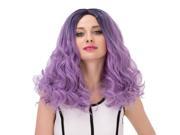 Halloween Women Cosplay Wigs CoastaCloud Synthetic Wigs Curly Wave Hair Purple Color Wigs For Women Cosplay Christmas Wi