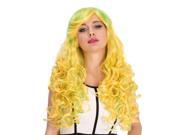 Halloween Women Cosplay Wigs CoastaCloud Bright Yellow Long Hair Wig.WIG LOLITA Color Wig Fashion Wig Natural Wig CO