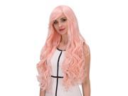 Halloween Women Cosplay Wigs CoastaCloud Costume Wig Colour Pink Diffuse Character Wig with Bang 85cm 33