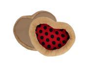 Pets Non skid Bed Mat Cushion Padded Pet Bolster Bed for Small Dogs Cats Puppies Kittens with Cute LOVE HEART Shape