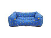 Soft Washable Dog Cat Pet Warm Basket Bed Cushion Rectangle Pet Bed All Season All Weather Pet Bed to Fit Most Pets Lar
