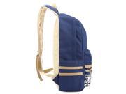 Casual Lightweight Laptop Bag Shoulder Bag School Backpack Travel Bag with Embroidery Design with One Free Pen Bag Dark