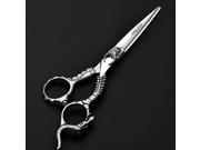 6 Deluxe Professional Salon Barber Scissors Haircut Scissors Shears Set for Hairdressing Dragon Bone