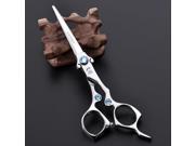 6 Salon Barber Scissors Set Kit Haircut Hairdressing Scissors Shears Blue Jewel A