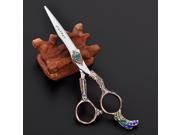 6 Professional Hairdressing Barber Scissors Set Straight Scissors and Thinning Scissors Phoenix B Style