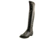 White Mountain Crooner Womens US 6 Black Faux Leather Knee High Boots