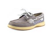 Sperry Top Sider Bluefish Women US 5 Gray Boat Shoe