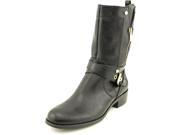 Marc Fisher Dolca Women US 5.5 Black Mid Calf Boot