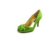 Nina Forbes Women US 5 Green Peep Toe Heels