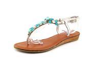 Matisse Tender Women US 9 Silver Thong Sandal
