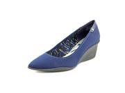 Anne Klein Rushour Women US 7.5 Blue Wedge Heel
