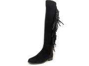 Marc Fisher Myndee Women US 9.5 Black Over the Knee Boot