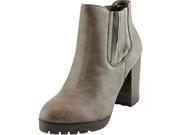 Madden Girl Mazziee Women US 8.5 Gray Ankle Boot