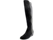 Isaac Mizrahi Samantha Women US 6 Black Knee High Boot