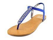 Material Girl Sage Women US 6 Blue Slingback Sandal