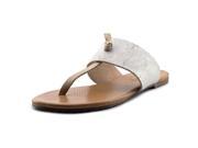 Corso Como Nicos Women US 6.5 Silver Thong Sandal
