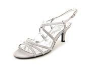 Nina Glynna Women US 7 Silver Sandals