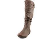 White Mountain Cayley Wide Calf Women US 5.5 Brown Knee High Boot