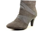 Karen Scott Milann Womens Size 6 Gray Faux Suede Fashion Ankle Boots
