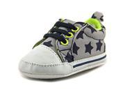 Luvable Friends Print Infant US 0 6 Months Gray Sneakers