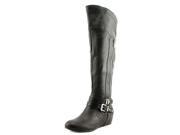G By Guess Gaines Women US 6.5 Black Knee High Boot