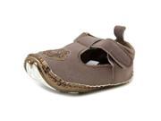 Luvable Friends Baby Booties Infant US 6 12 Months Brown Mary Janes