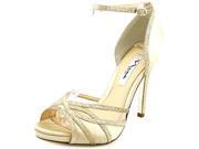 Nina Kerstin Women US 8.5 Gold Sandals EU 38.5