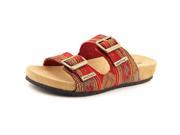 Minnetonka Gypsy Women US 5 Red Slides Sandal