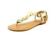 Minnetonka Fiesta Women US 5 Gold Thong Sandal