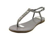 Cole Haan Effie Sandal Women US 5.5 Gray Thong Sandal
