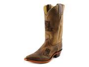Nocona Lousiana State Branded Women US 7 Brown Western Boot